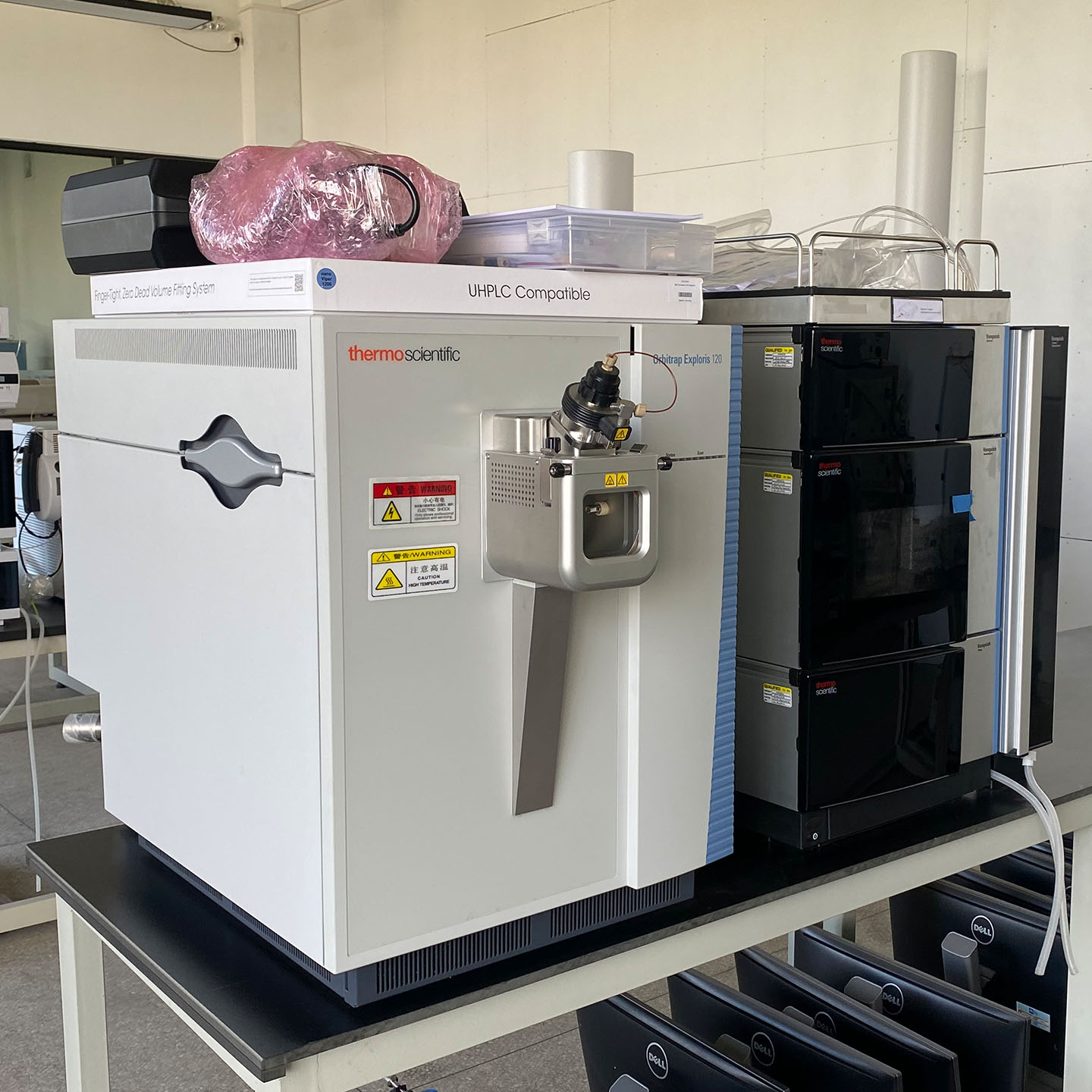 赛默飞 Orbitrap Exploris 120 高分辨质谱仪 & Vanquish UHPLC 液相色谱仪 整机实拍 赛默飞 Thermo Scientific Orbitrap Exploris 120 高分辨质谱仪 & Vanquish UHPLC 液相色谱仪 整机实拍