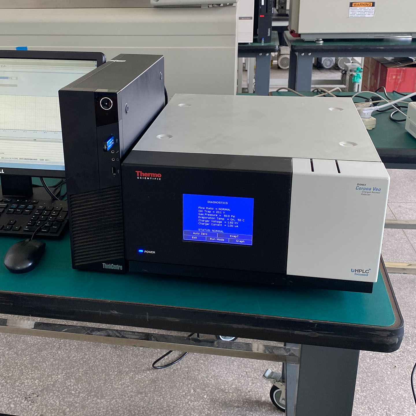 Thermo Scientific Corona Veo RS  电雾式检测器 开机检测 实拍