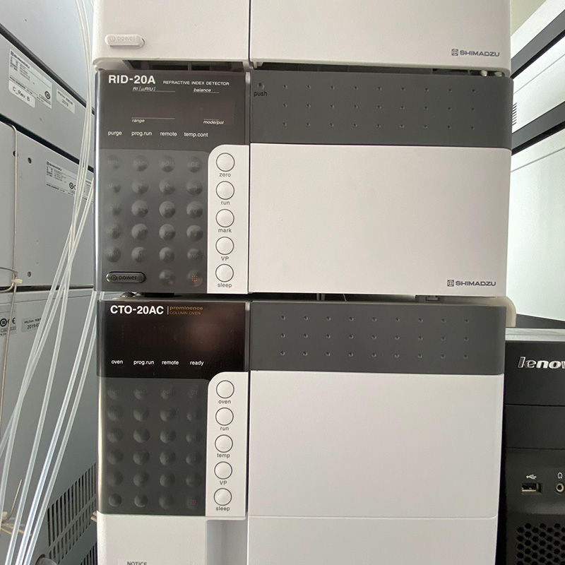 岛津 RID-20A 检测器 CTO-20AC 柱温箱 岛津 LC-20A 液相色谱系统 RID-20A 检测器 CTO-20AC 柱温箱 特写