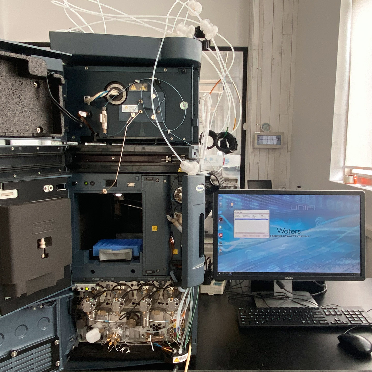 Waters ACQUITY UPLC I-Class 检测器溶剂管理器工作状态